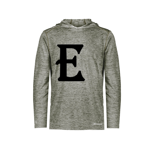 [FOLHCGGY-YS-LOGO3] Decker Youth Charge Hoodie (Youth S, Gray, Logo 3)