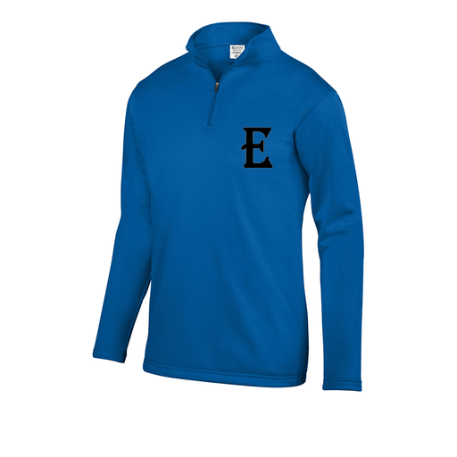 [FOLQFFRY-YS-LOGO3] Decker Youth FlexFleece 1/4 Zip (Youth S, Royal, Logo 3)