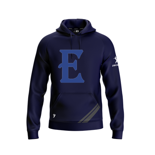 [FOLHSMNV-YXS-LOGO1] Decker Summit Hoodie (Youth XS, Navy, Logo 1)