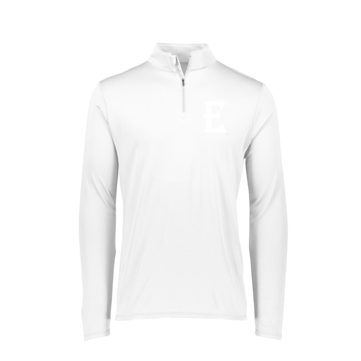 [2785.005.S-LOGO2] Men's Flex-lite 1/4 Zip Shirt (Adult S, White, Logo 2)