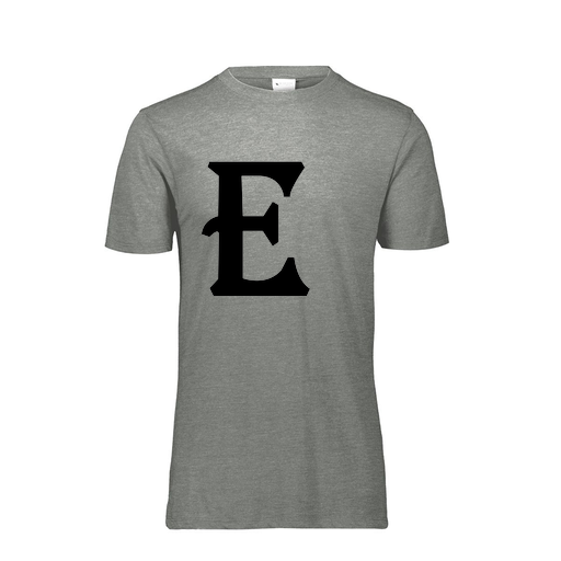 [FTSCUBGY-YS-LOGO3] Decker Youth Tri-Blend T-Shirt - Short Sleeve (Youth S, Gray, Logo 3)