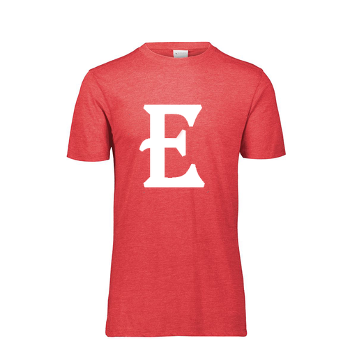 [FTSCUBRD-YS-LOGO2] Decker Youth Tri-Blend T-Shirt - Short Sleeve (Youth S, Red, Logo 2)