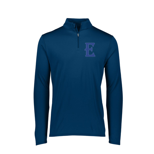 [FTLQFLNV-FAXS-LOGO1] Decker Women's Flex-Lite 1/4 Zip Shirt (Female Adult XS, Navy, Logo 1)
