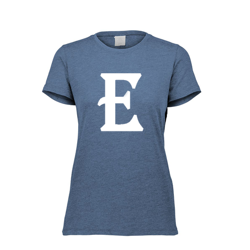[FTSCUBNV-FAXS-LOGO2] Decker Women's Tri-Blend T-Shirt - Short Sleeve (Female Adult XS, Navy, Logo 2)