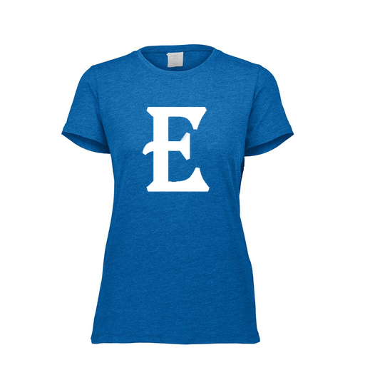 [FTSCUBRY-FAXS-LOGO2] Decker Women's Tri-Blend T-Shirt - Short Sleeve (Female Adult XS, Royal, Logo 2)
