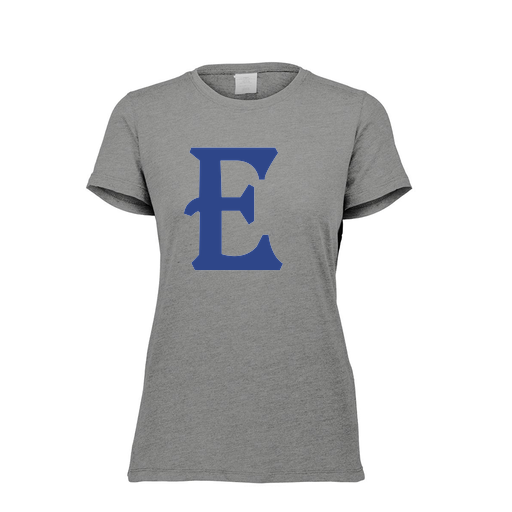 [FTSCUBGY-FAXS-LOGO1] Decker Women's Tri-Blend T-Shirt - Short Sleeve (Female Adult XS, Gray, Logo 1)