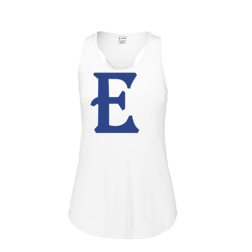 [3078.005.S-LOGO1] Ladies Tri Blend Tank Top (Female Adult S, White, Logo 1)