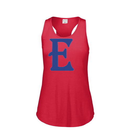 [3078.V96.S-LOGO1] Ladies Tri Blend Tank Top (Female Adult S, Red, Logo 1)