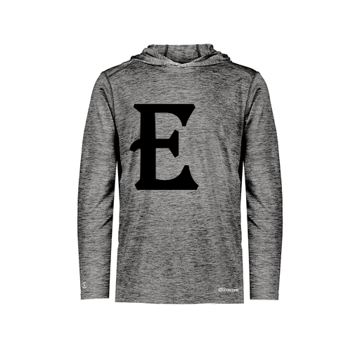 [FOLHCGBK-YS-LOGO3] Decker Youth Charge Hoodie (Youth S, Black, Logo 3)