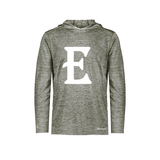 [FOLHCGGY-YS-LOGO2] Decker Youth Charge Hoodie (Youth S, Gray, Logo 2)