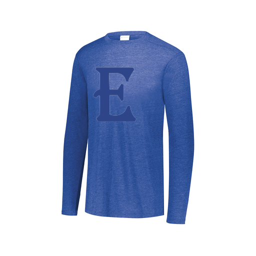 [3075.U55.XS-LOGO1] Men's LS Ultra-blend T-Shirt (Adult XS, Royal, Logo 1)