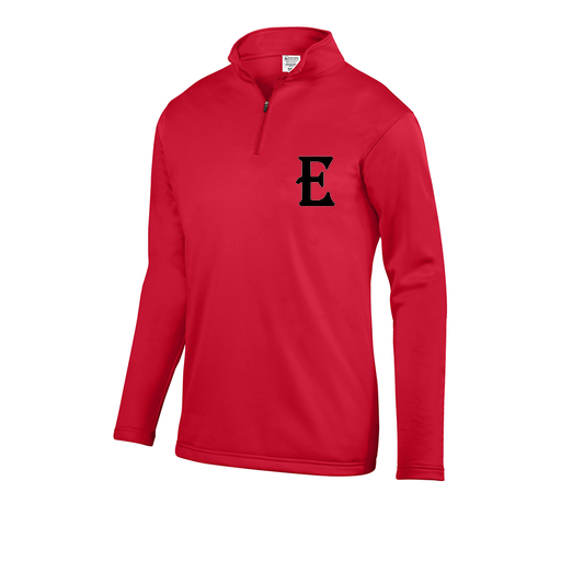 [DFW-FFQZ-RED-AS-LOGO3] Men's FlexFleece 1/4 Zip (Adult S, Red, Logo 3)