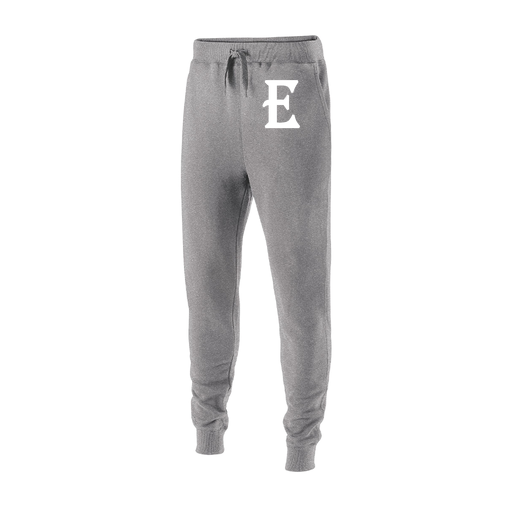 [229548.017.XS-LOGO2] Men's 60/40 Fleece Jogger (Adult XS, Silver, Logo 2)