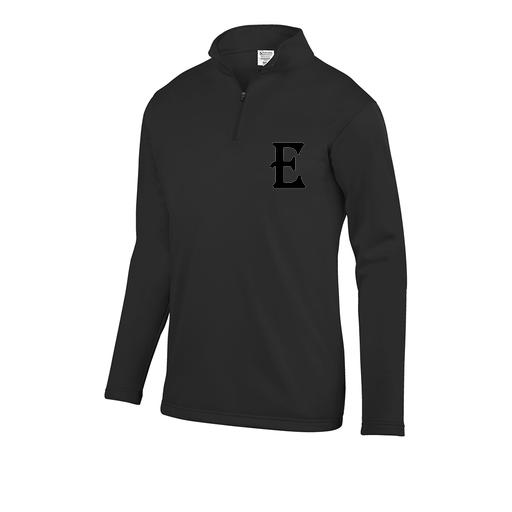 [5508.080.S-LOGO3] Youth FlexFleece 1/4 Zip (Youth S, Black, Logo 3)