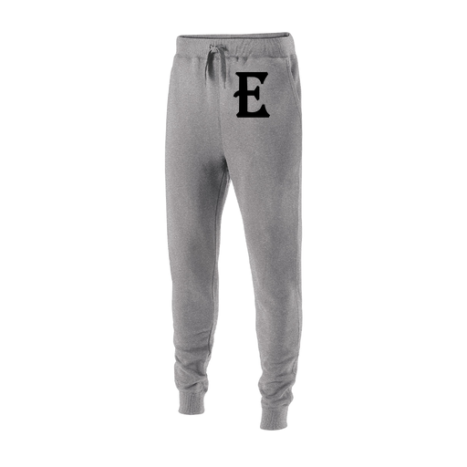 [229648.017.S-LOGO3] Youth 60/40 Fleece Jogger (Youth S, Silver, Logo 3)