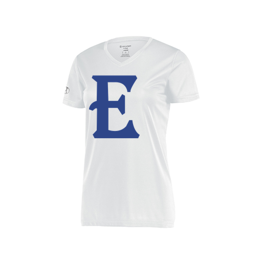 [222820.005.S-LOGO1] Ladies Movement Dri Fit Shirt (Female Adult S, White, Logo 1)