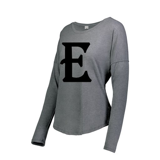 [3077.013.XS-LOGO3] Ladies LS Ultra-blend T-Shirt (Female Adult XS, Gray, Logo 3)
